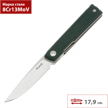 Нож складной RUIKE D712-G зеленый